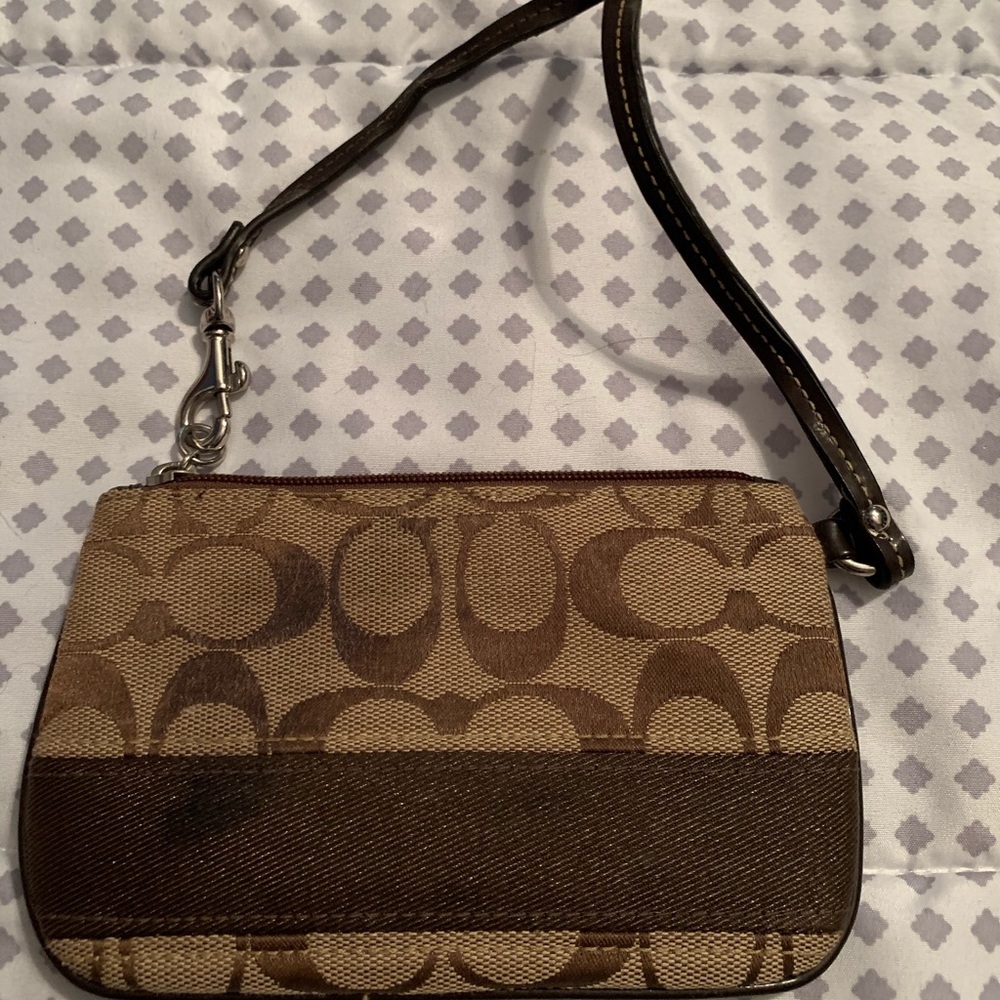 Coach wristlet